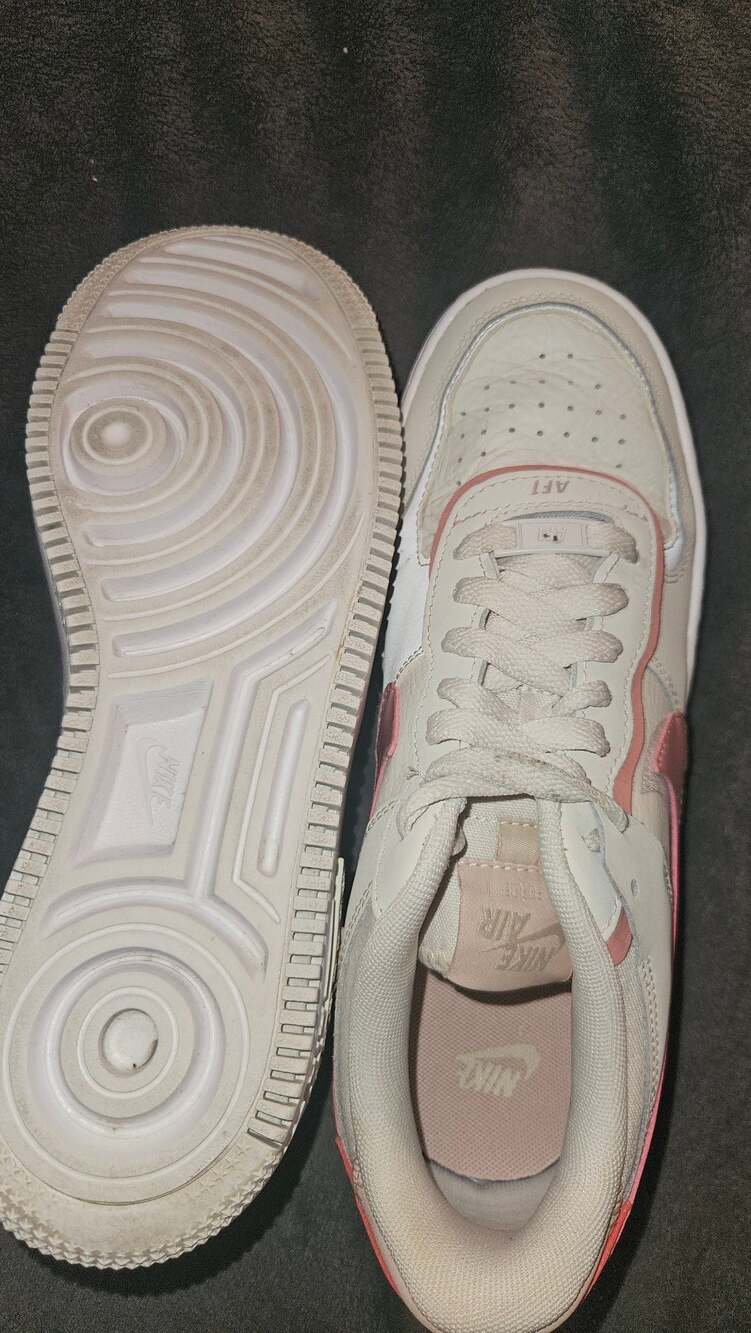 Nike Air Force 1 Shadow Phantom/Pink Oxford Women's Sneakers DZ1847-001 - Picture 4 of 7